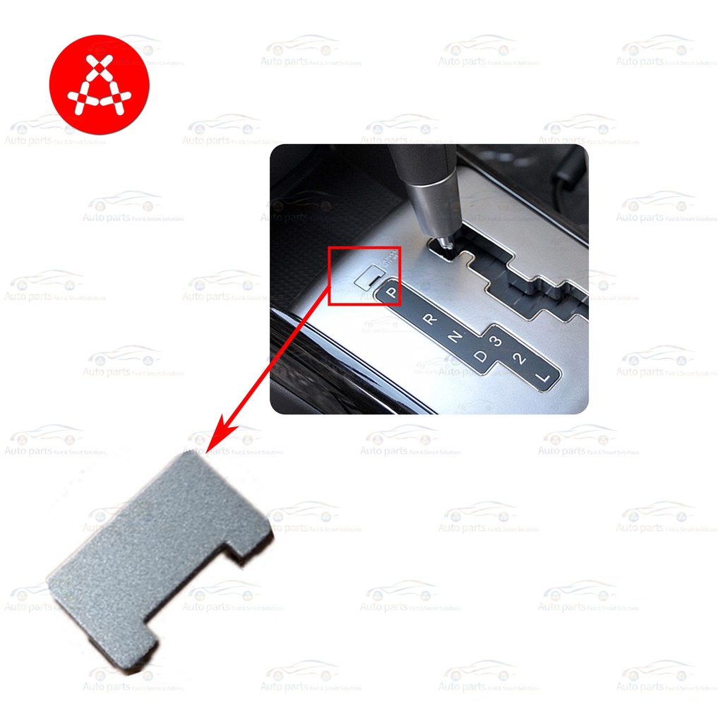Car Automatic AT Gear Shift Panel Cover Shift Lock Release Shift Lever