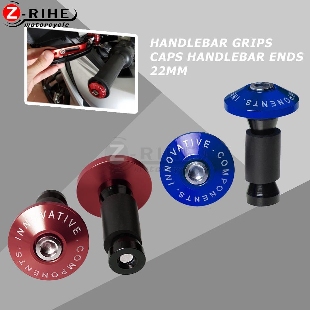 22mm Motorcycle DRZ400SM CNC Handlebar Grips Handle Bar Ends Weights