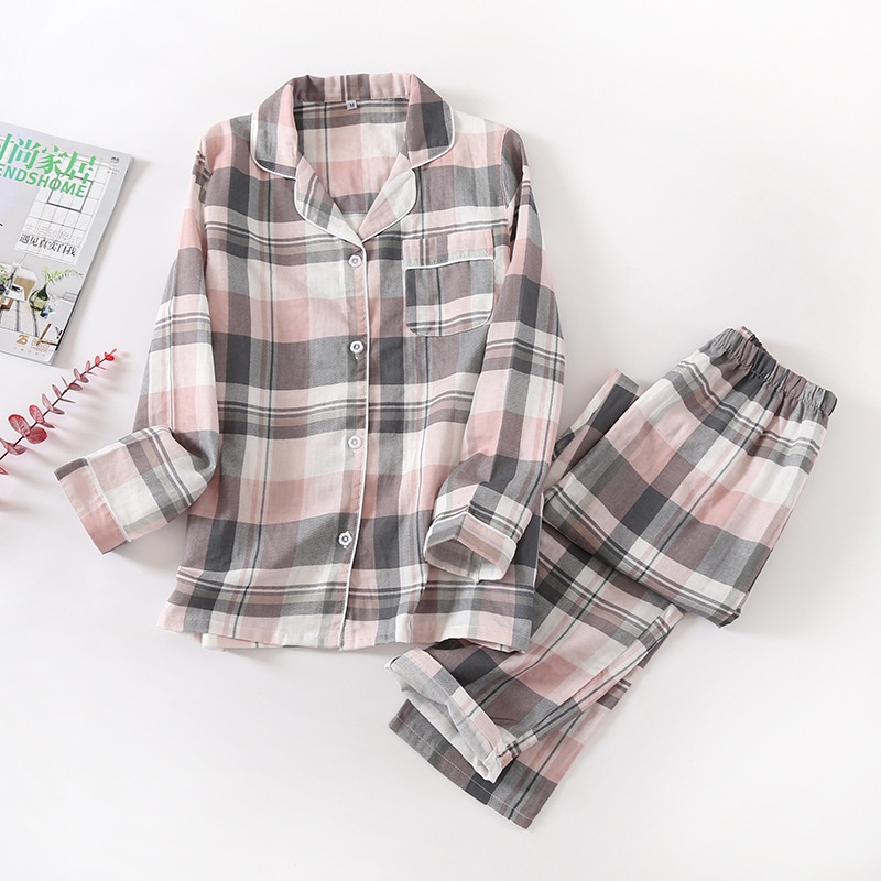 Muji flannel online pajamas