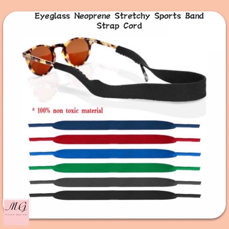Sports band for sunglasses clearance
