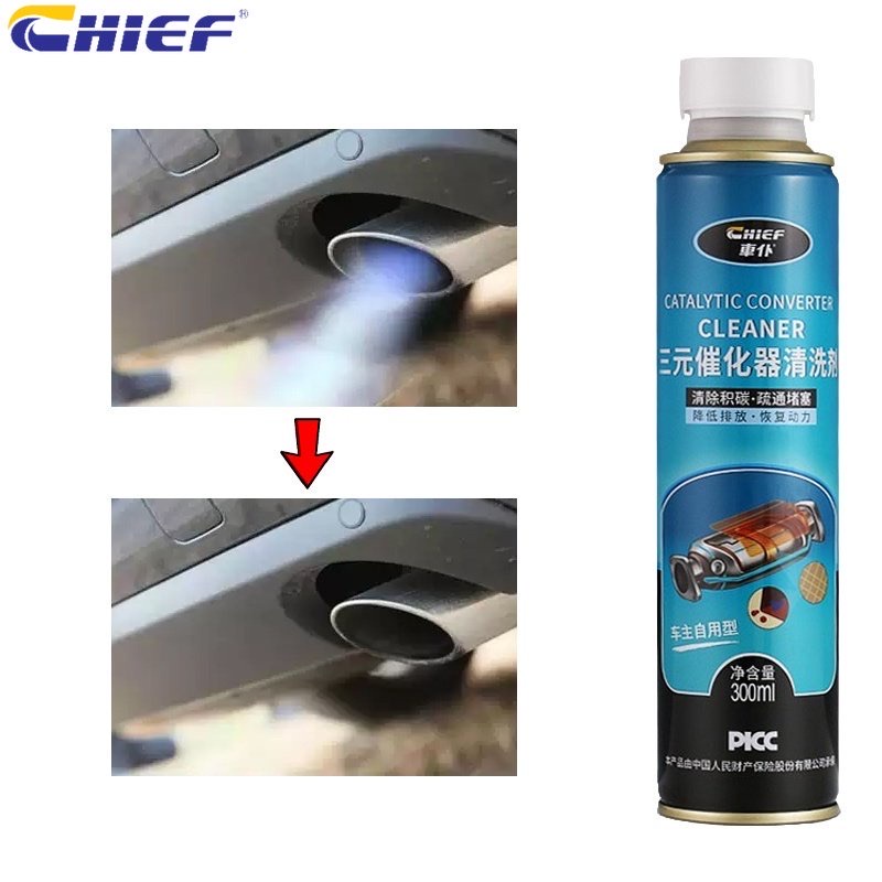 Chief Ternary Engine Catalytic Converter Cleaner PLUS Carbon Remover ...