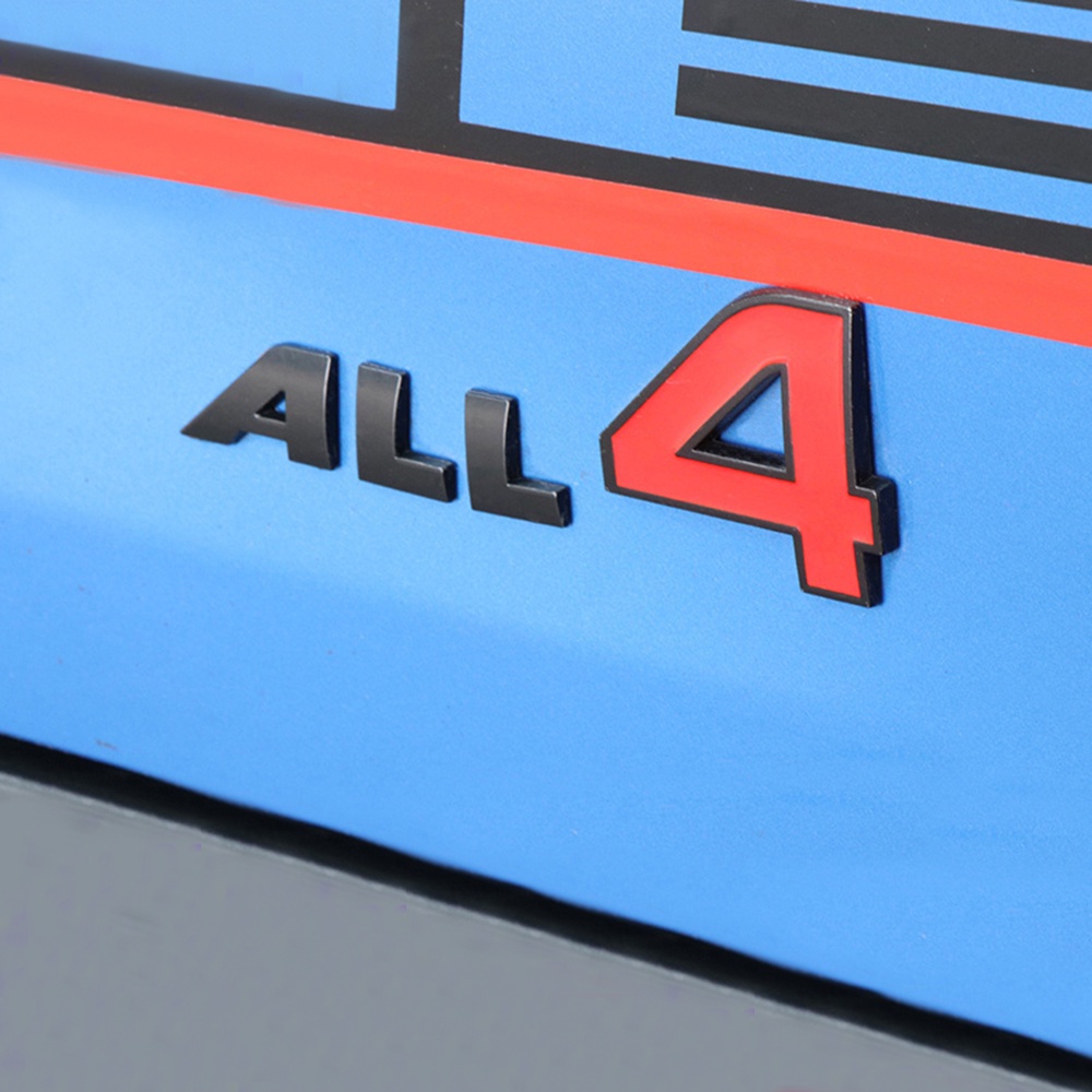 Car 3D Letter All 4 Logo Emblem Badge Stickers Car Body Decals