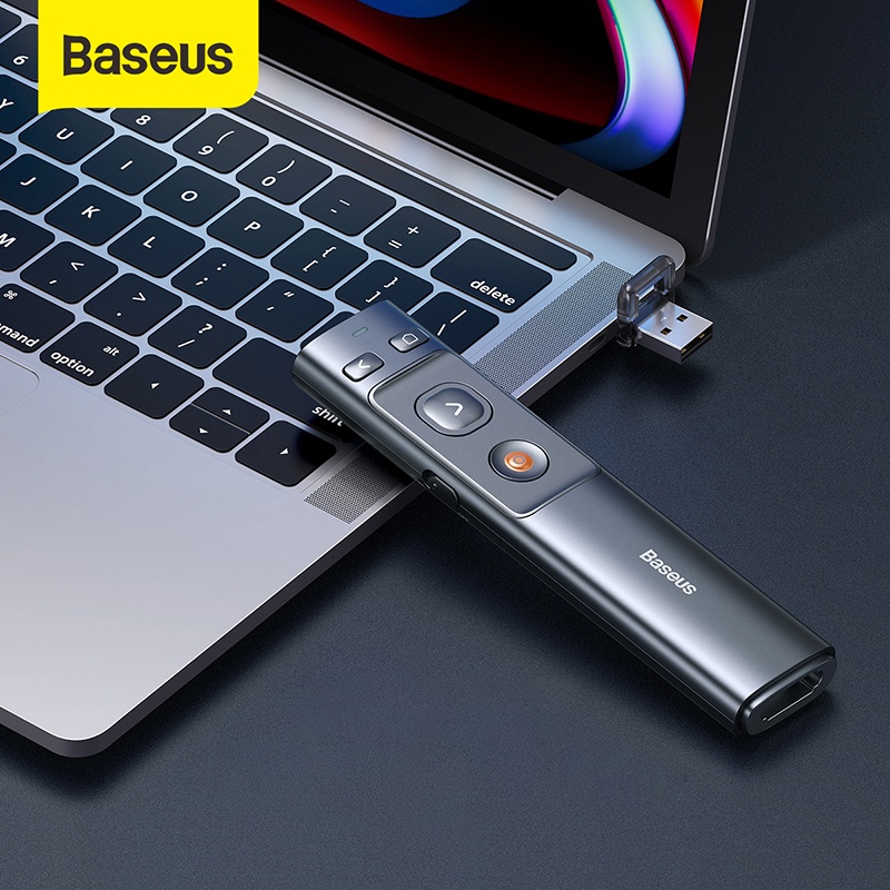 Baseus Remote Controller PPT Pen Wireless Presenter Pointer with Remote Control Infrared