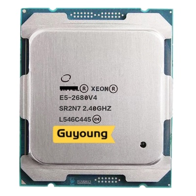 E5 2680V4 Xeon E5-2680V4 CPU Processor 2.40GHz 14-Core 35M 14NM E5-2680 ...