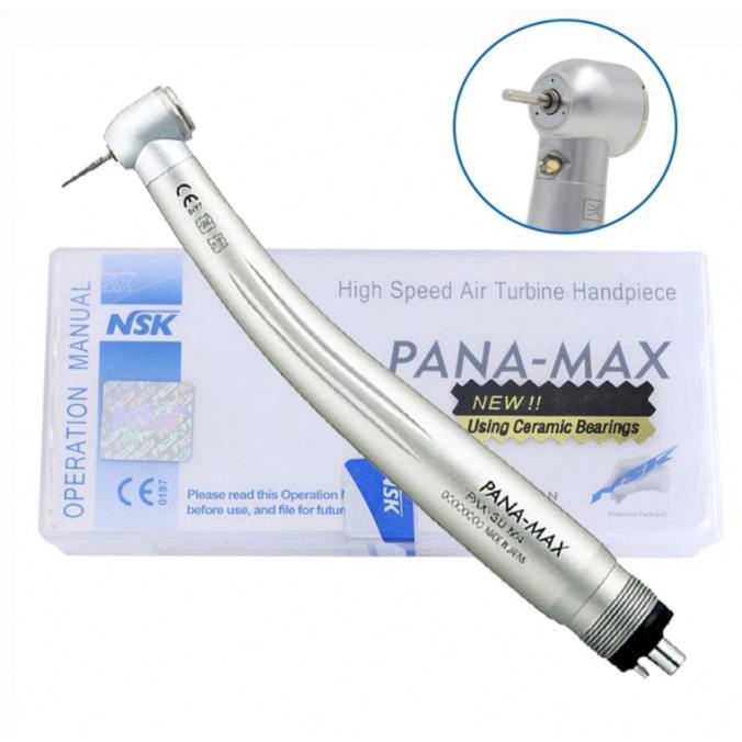 10 PCS Dental High Speed Handpiece Push Button Turbine 4 Hole NSK