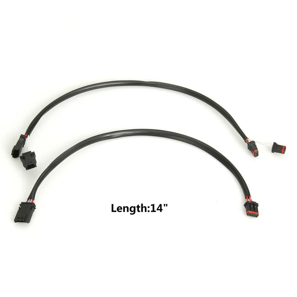 MOFUN Can-Bus Handlebar Switch Cable Extension For Harley Sportster, Softail, Touring (Multiple Sizes)