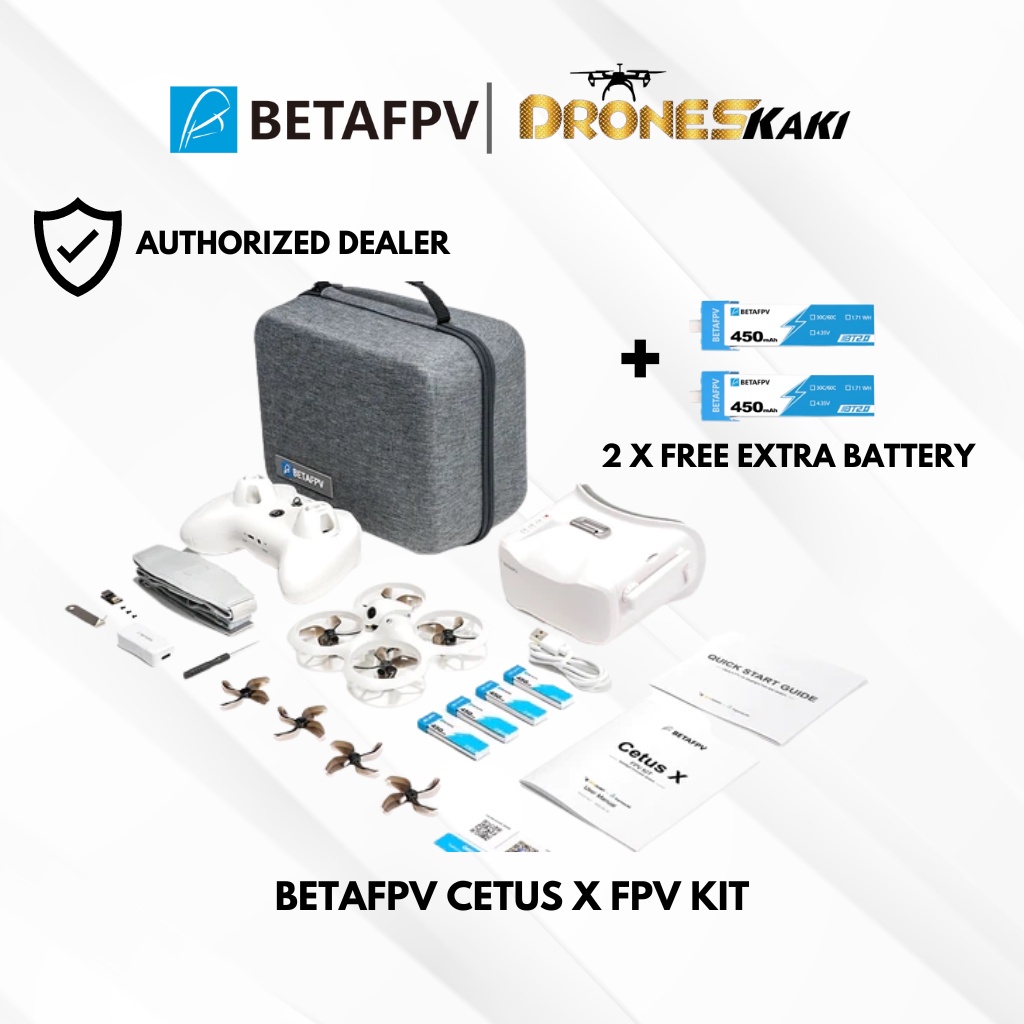 Cetus X FPV Kit (Cetus FC Version - FRSKY D8)