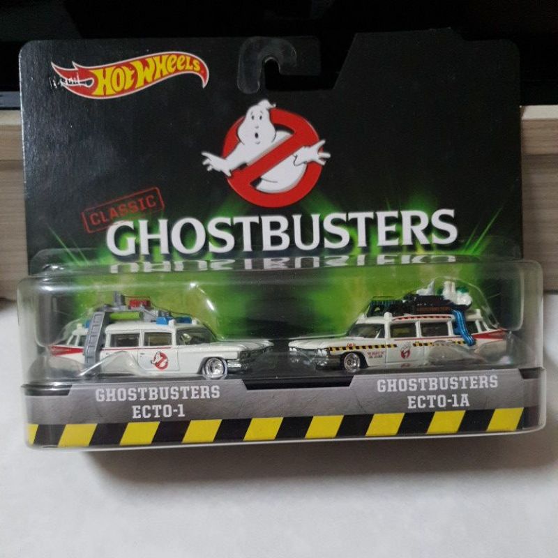 Hot Wheels Ghostbusters TWIN PACK edition Ecto-1 & Ecto-1A | Shopee ...