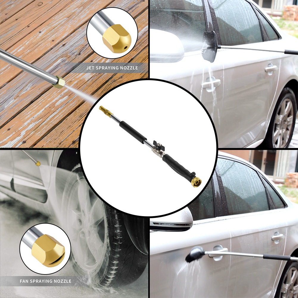 Extendable Car Washing Wand Hydro Jet Washer High Pressure Power Washer