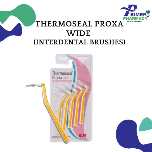 THERMOSEAL PROXA INTERDENTAL BRUSHES (Wide space) Shopee Malaysia