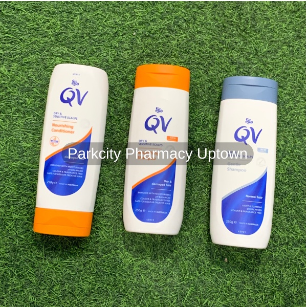 Ego Qv Hair Nourishing Shampoo Conditioner Gentle Shampoo 250g Shopee