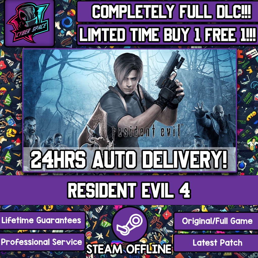 Resident Evil 4 Classic [Auto Delivery] [Steam Offline] [Full DLC ...