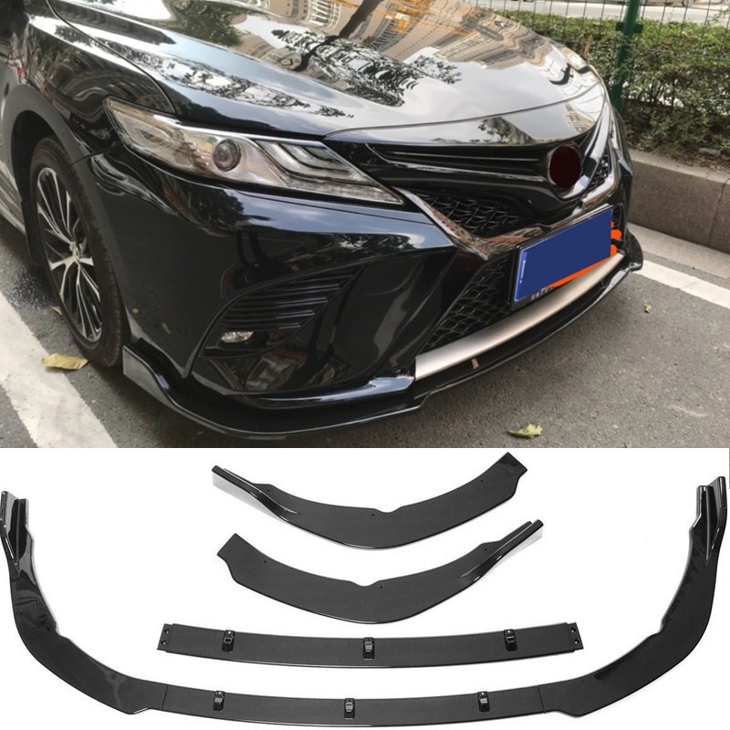 Front Bumper Lip Body Kit Spoiler For Toyota Camry Sport SE/XSE LE/XLE ...