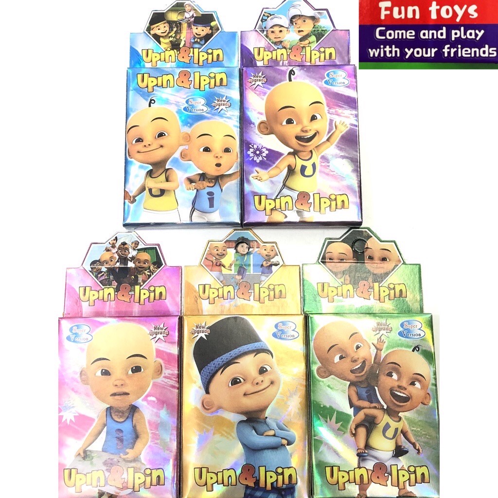 Ready stock In Malaysia Upin & Ipin kad cards (24cards) trading cards ...