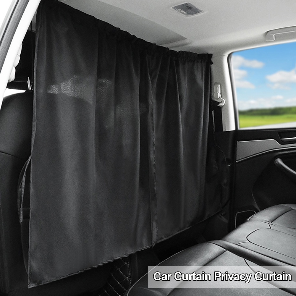 2pcs Set Taxi Car Isolation Curtain Partition Protection Curtain