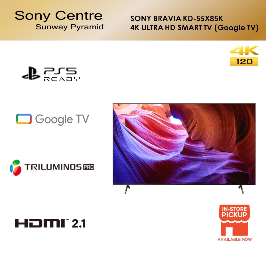 SONY BRAVIA KD X85K LED 4K Ultra HD High Dynamic Range HDR Smart TV ...
