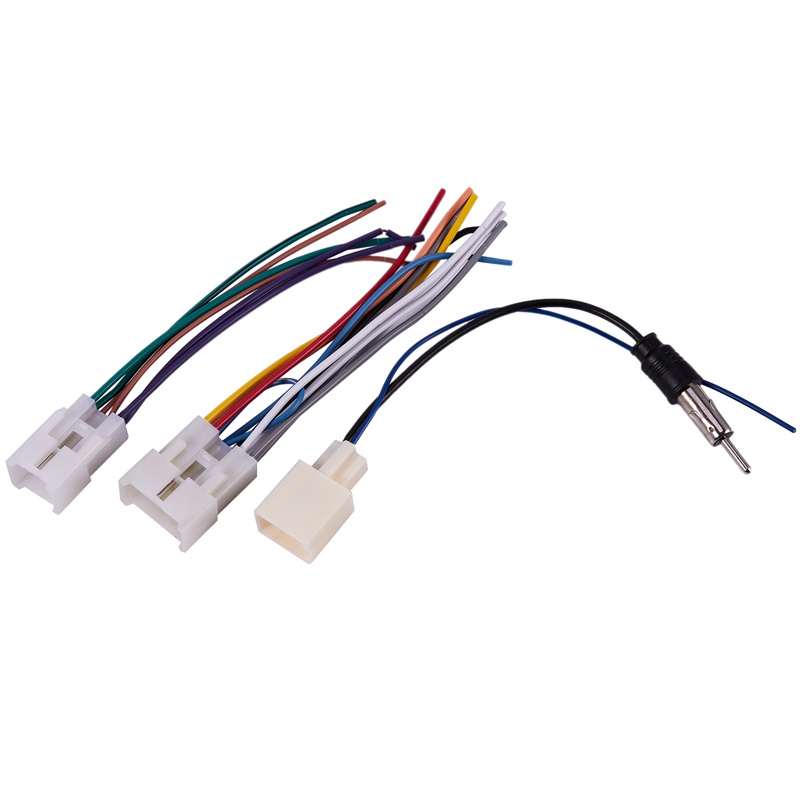 Car Stereo CD DVD Wiring Harness for TOYOTA with Antenna Adapter Cable ...