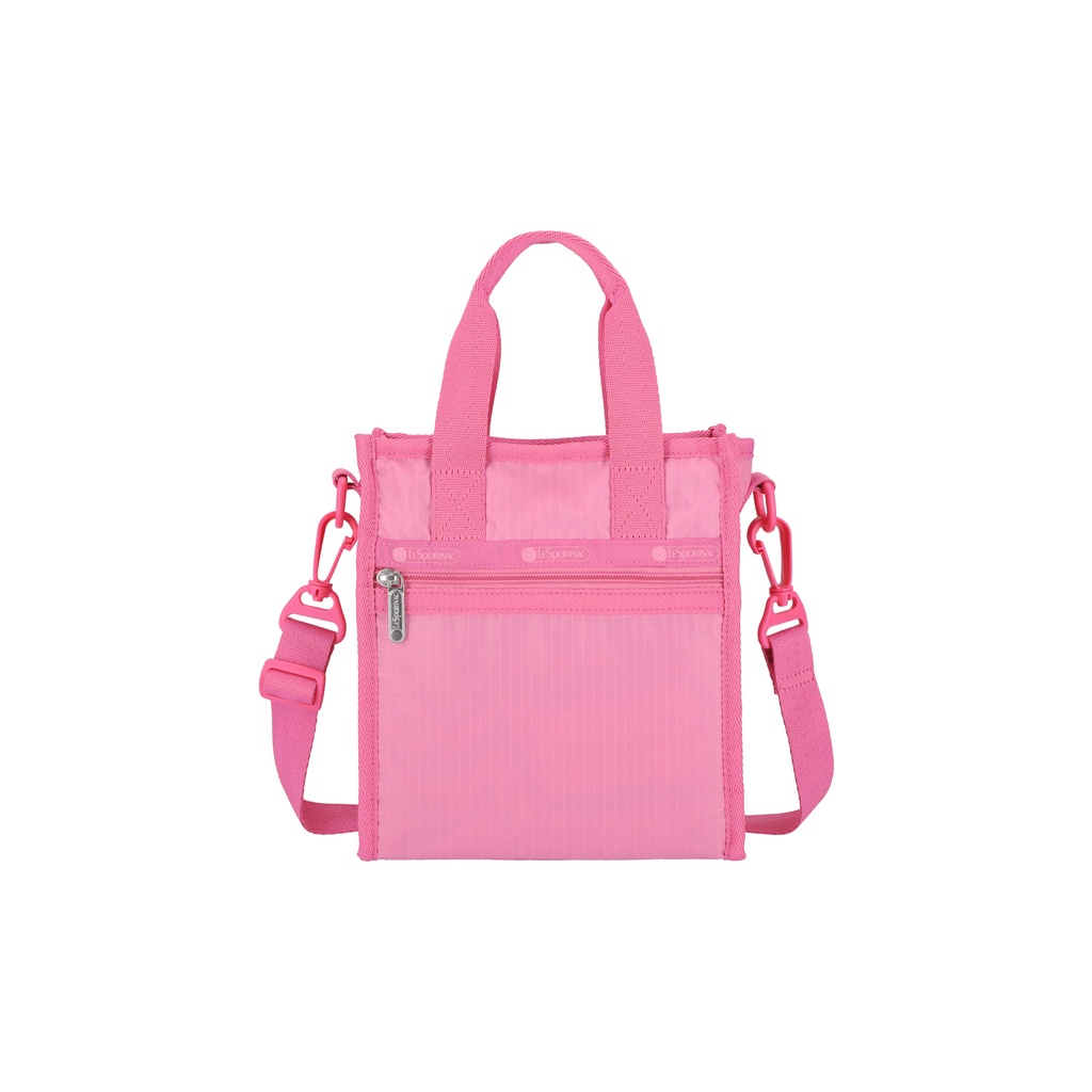 LeSportsac Mini North/South Tote - Fuschia Pink | Shopee Malaysia