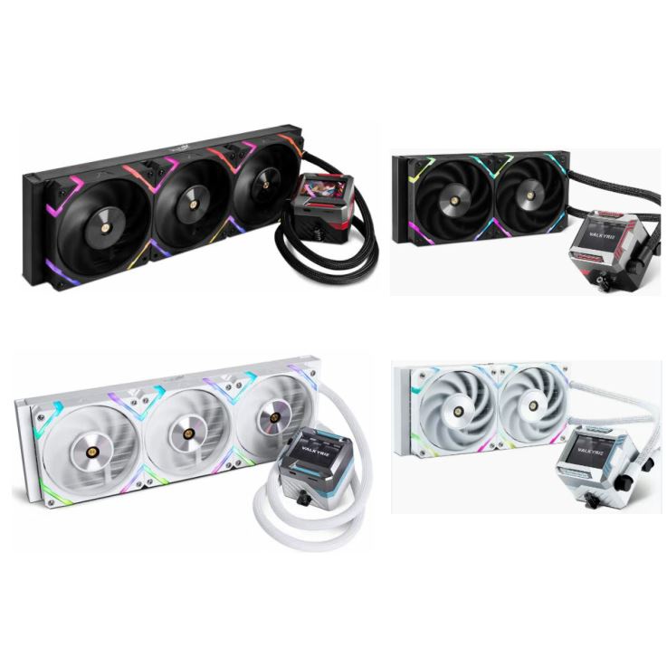 VALKYRIE AIO E360/E240 CPU water cooler for LGA1700/20xx/115x/AM5/AM4 ...