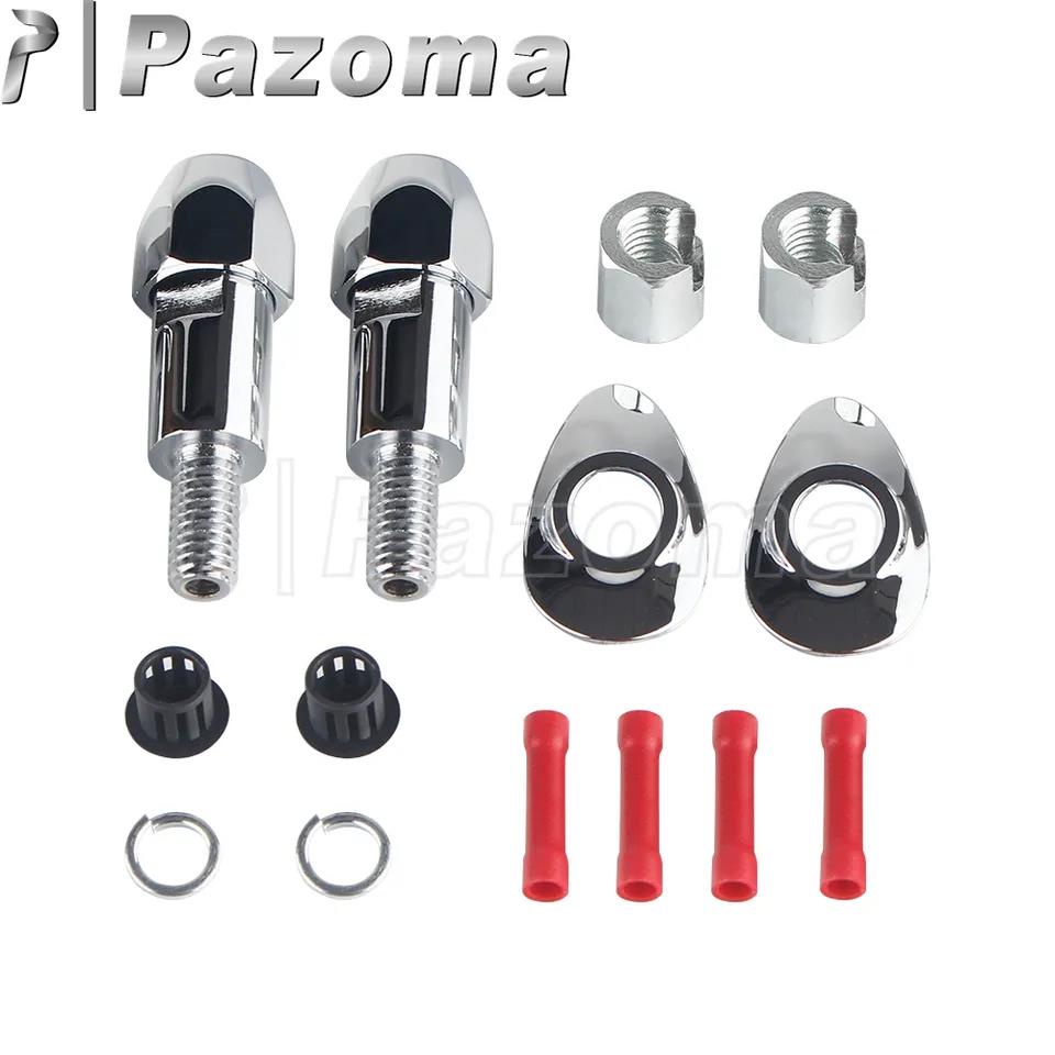 1Set Steel Motorcycle Backrest Mounting Hardware Sissy Bars Docking Kit ...