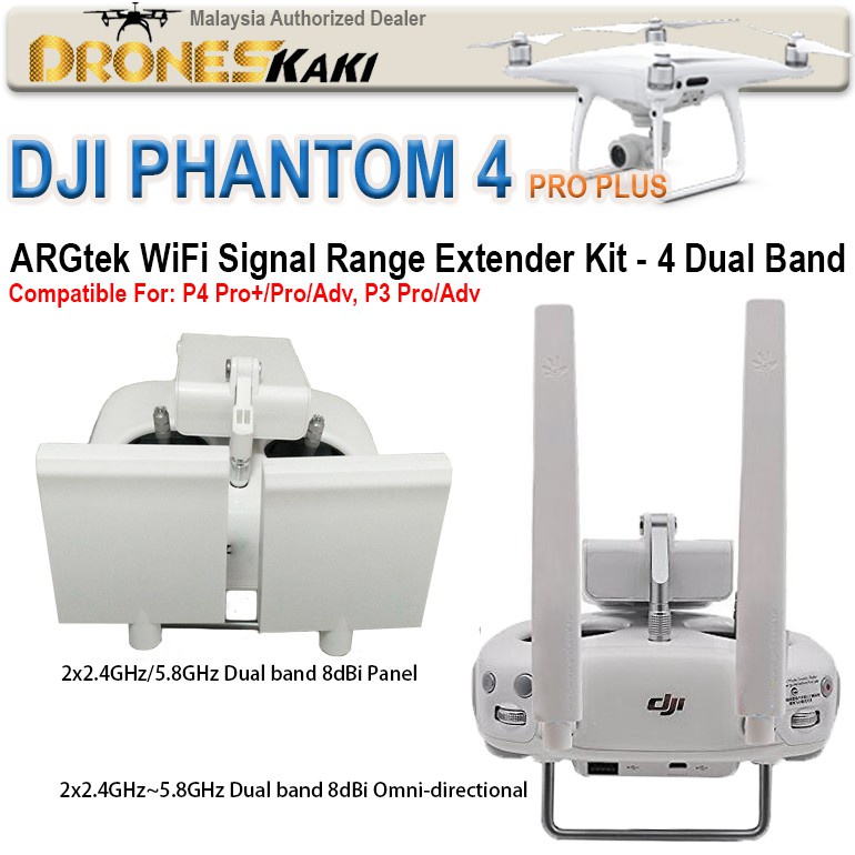 Dji phantom 4 pro deals range extender