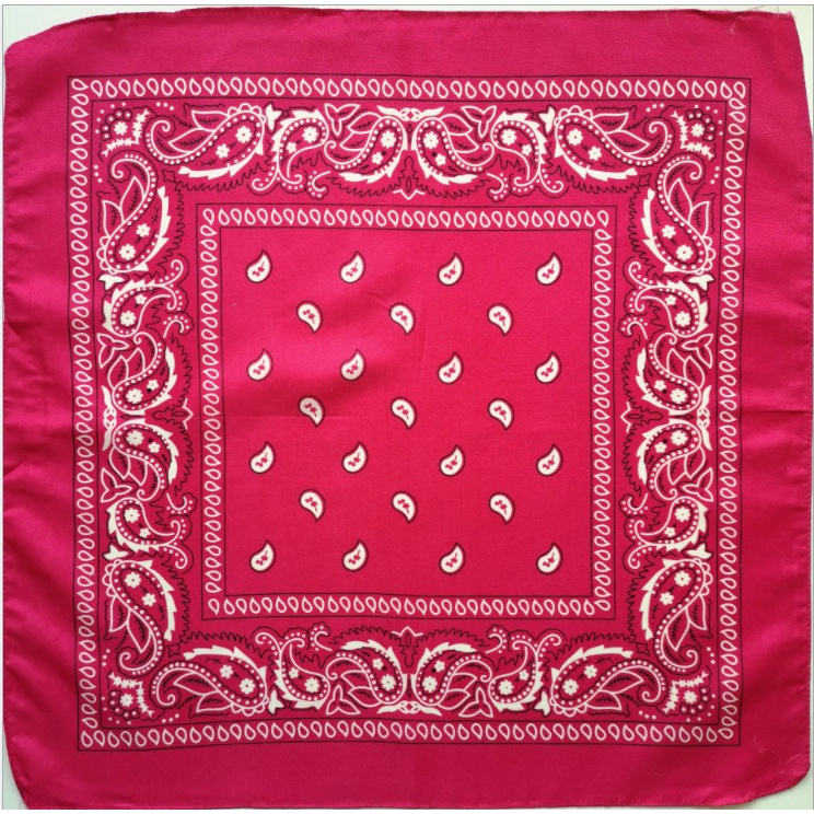 Bandanas MultiPurpose Bandanas Paisley Cowboy Polyester Headbands