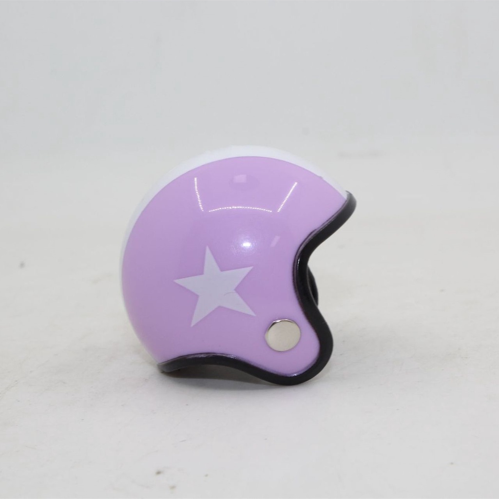 1:6 1/6 Scale Mini Motorcycle Helmet Plastic Simulation Model for 12 ...