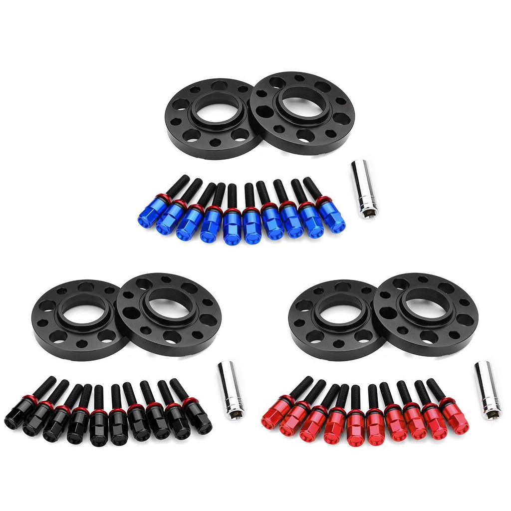 2pcs Wheel Spacer Adapter 10mm/12mm/15mm/20mm PCD 5x120 CB 72.56mm For