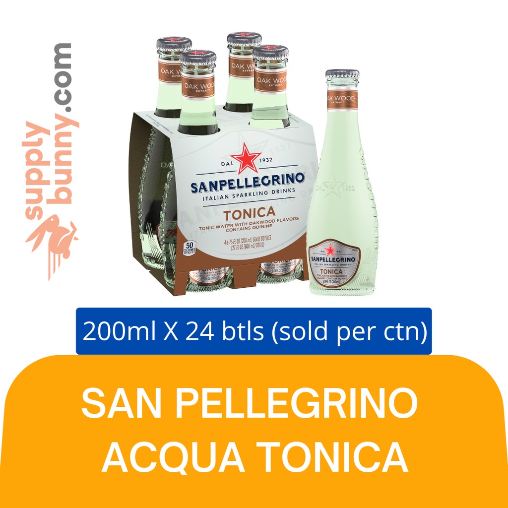 KLANG VALLEY ONLY! San Pellegrino Acqua Tonica (Tonic Water) (200ml x