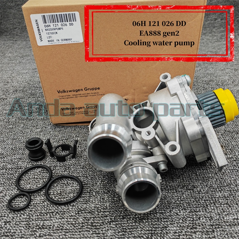 Volkswagen Audi Engine Cooling Water Pump Thermostat Assembly for