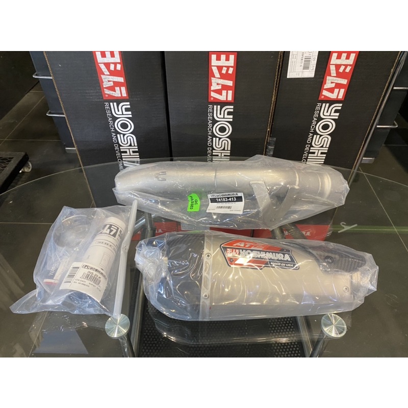 Genuine Zx10 Yoshimura AT2 Exhaust Slip On with Link Pipe Kawasaki