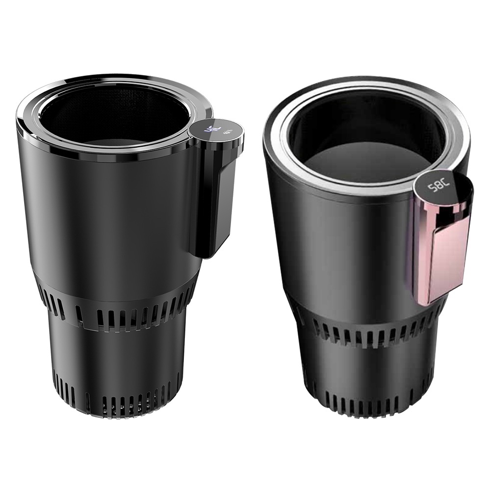 DC 12V Car Heating Cooling Cup 2in1 Car Office Cup Warmer Cooler
