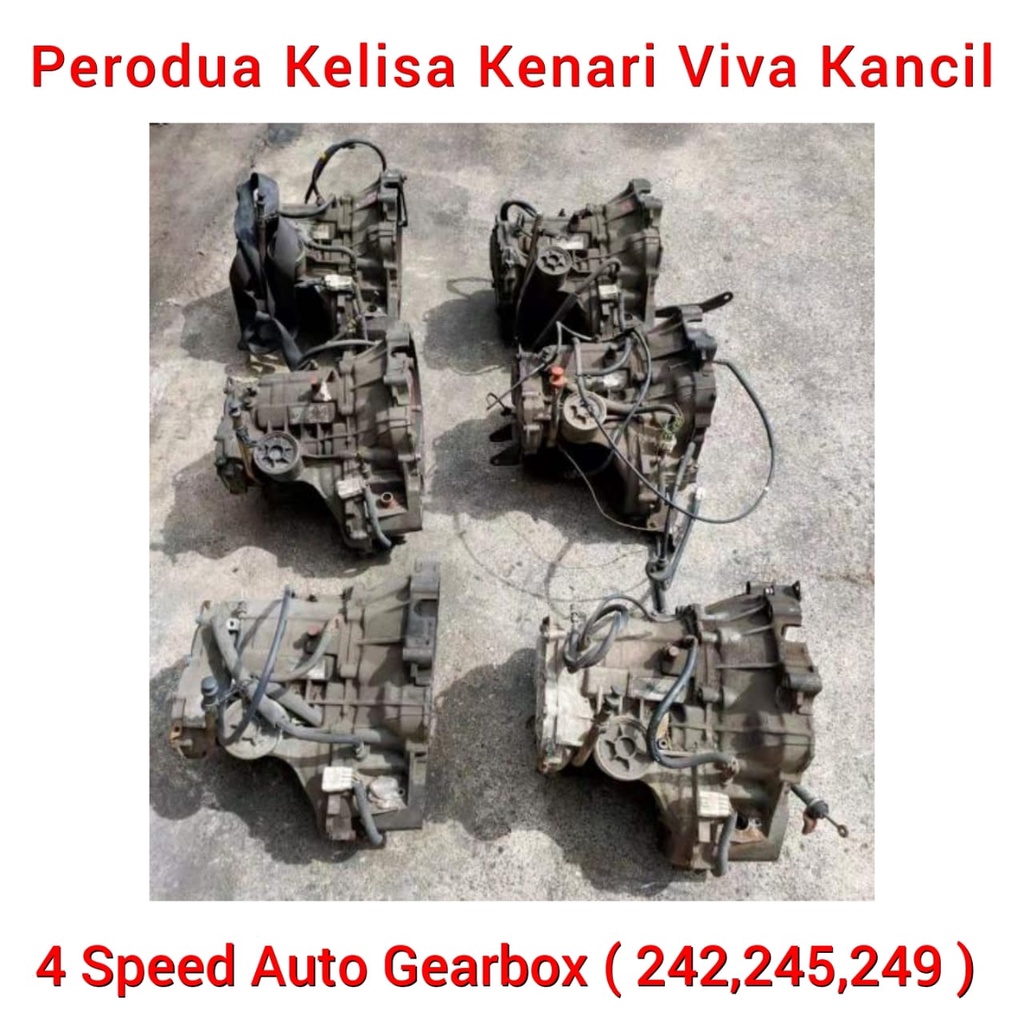 Perodua Kelisa Kenari Viva Kancil Auto Gearbox Gear Box Transmission Code