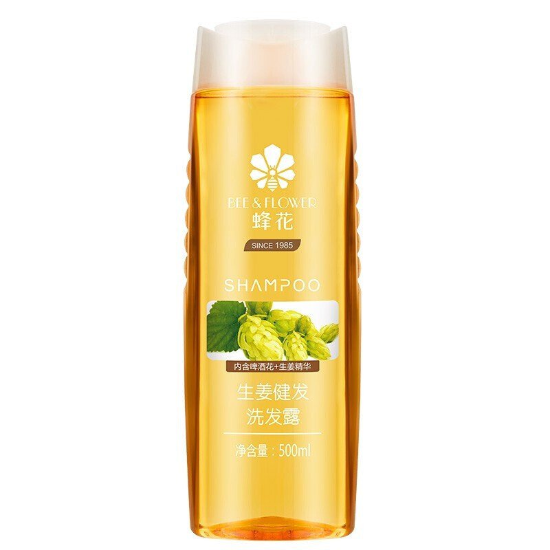 👣BEE&FLOWER Shampoo Silicone OilFree Ginger Hops Shampoo Improve Dry
