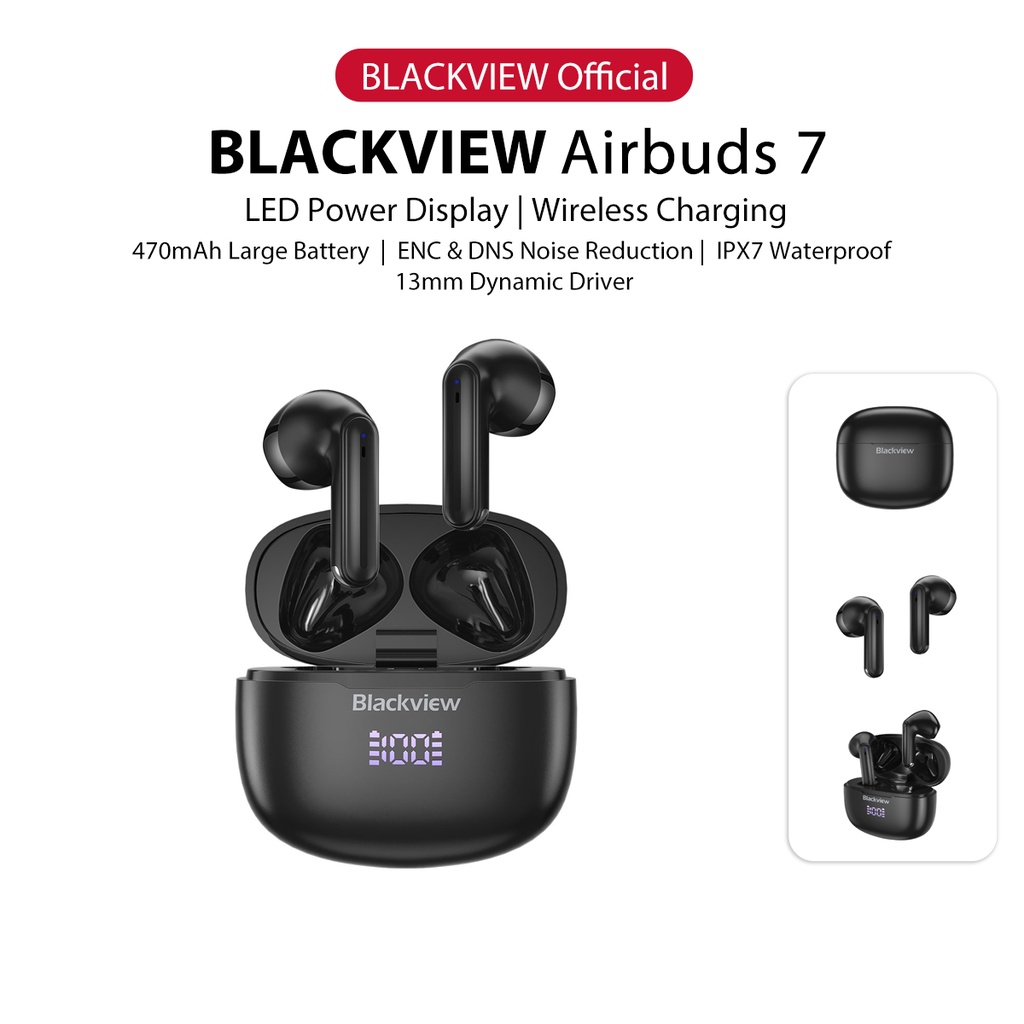 Blackview Portable Wireless Bluetooth AirBuds Shopee Malaysia