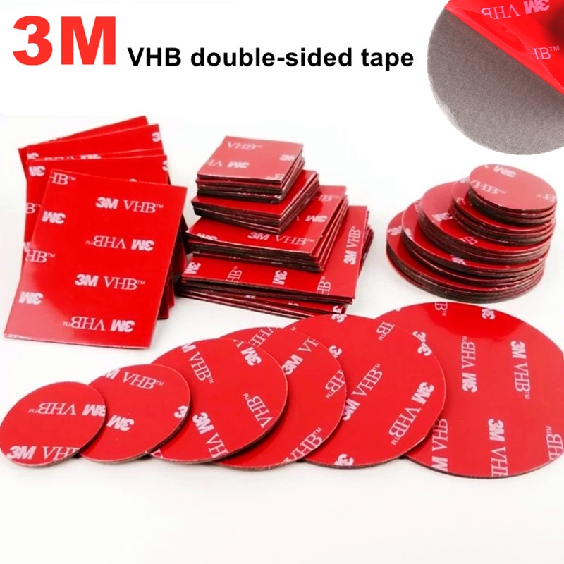 3M VHB 5608 Double Sided Acrylic Foam Adhesive Tape Heavy Duty Mounting Tape Choose Wide Die Cut