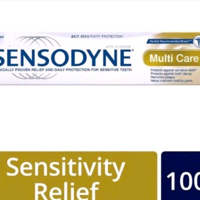 SENSODYNE SENSITIVE DAILY CARE MULTI TOOTHPASTE 100g SINGLE PACK (exp10 ...