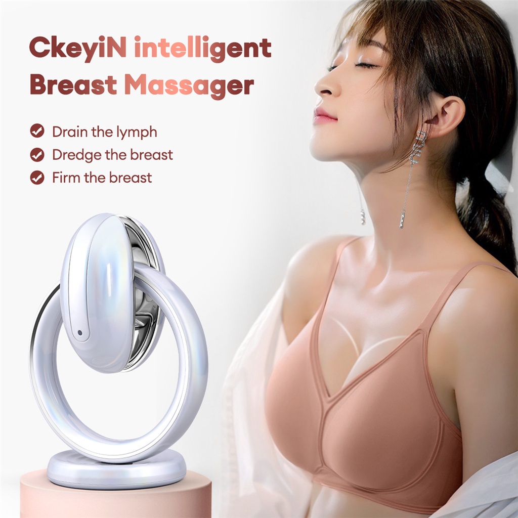 CkeyiN Ems Breast Beauty Massager Nano red light Home Breast