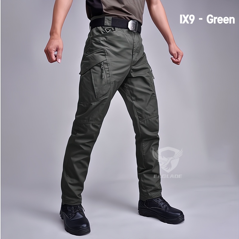Eaglade Tactical Cargo Hiking Pants for Men Women In Night Slim Fit ...