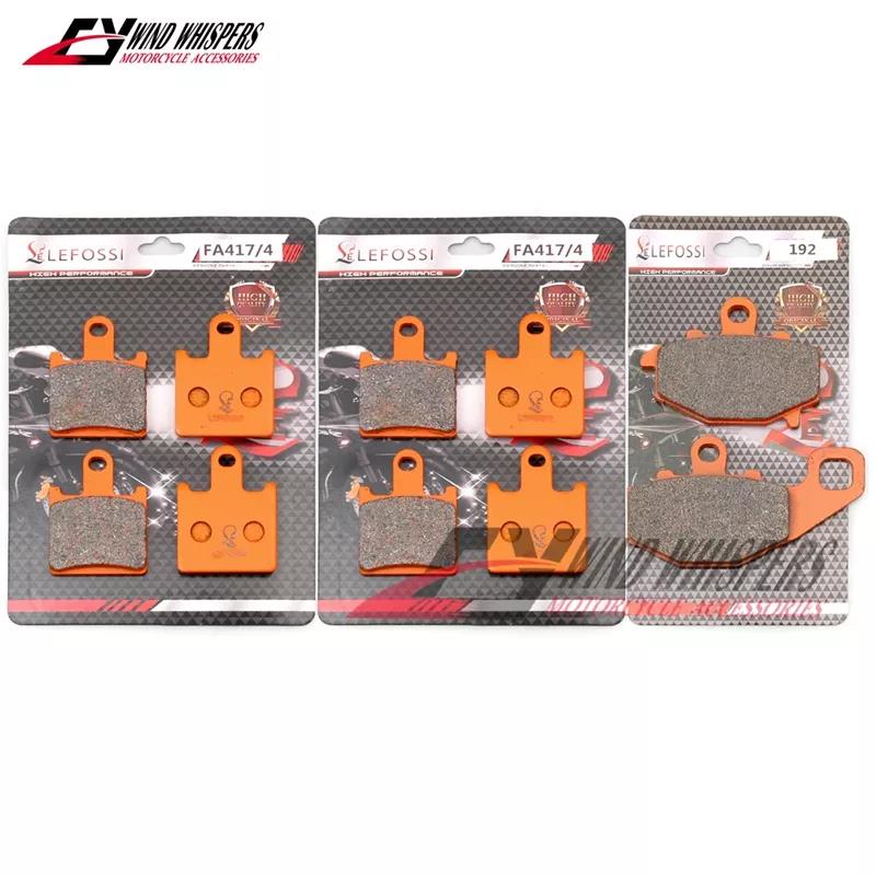 Front Rear Brake Pads For Kawasaki Ninja ZX6R ZX6R ZX 6R ZX600 2007