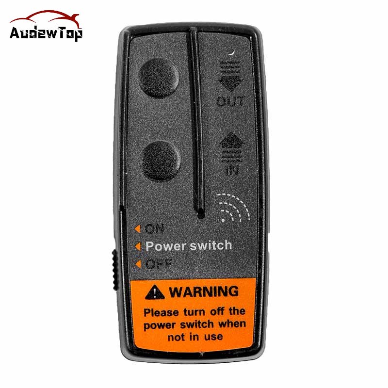 12V 50M Digital Wireless Winches Remote Control Recovery Kit For Jeep