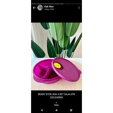 crystalwave divided tupperware | Shopee Malaysia
