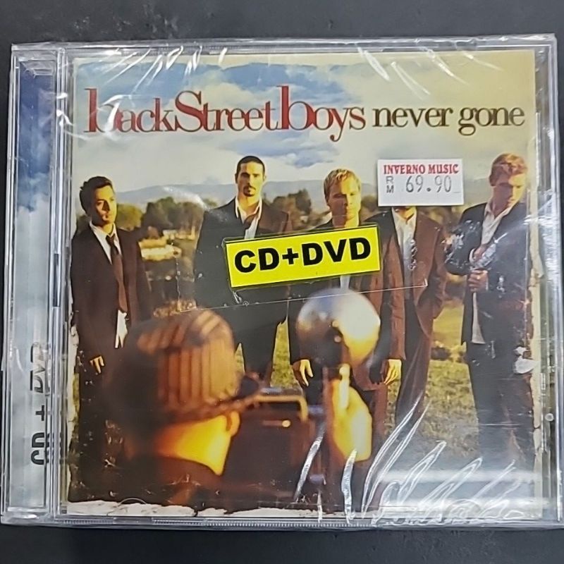 Backstreet Boys Never Gone (CD+DVD) Shopee Malaysia