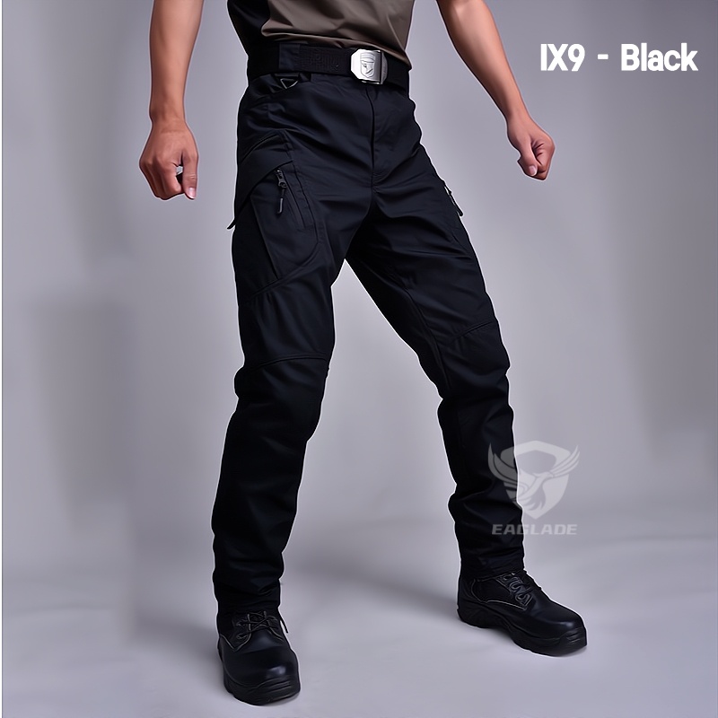 Eaglade Tactical Cargo Hiking Pants for Men Women In Night Slim Fit ...