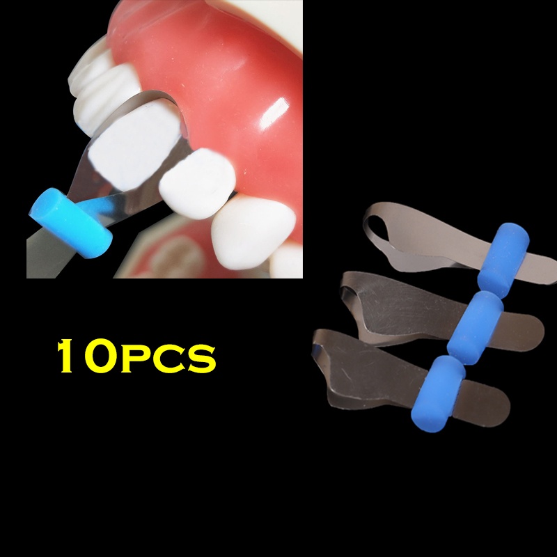 10PCS Dental Twin Anterior Matrices Dental Orthodontic Sectional