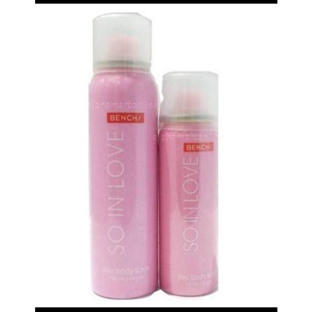 Bench so in love best sale body spray