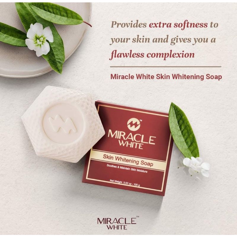 glutathione soap malaysia 🔥🔥100% ORIGINAL - MIRACLE WHITE SKIN WHITENING SOAP