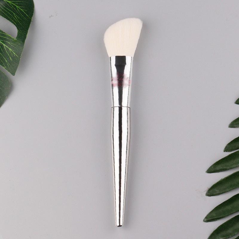 IT Series Professional Angled Soft Blush Brush It Cosmetic Silver