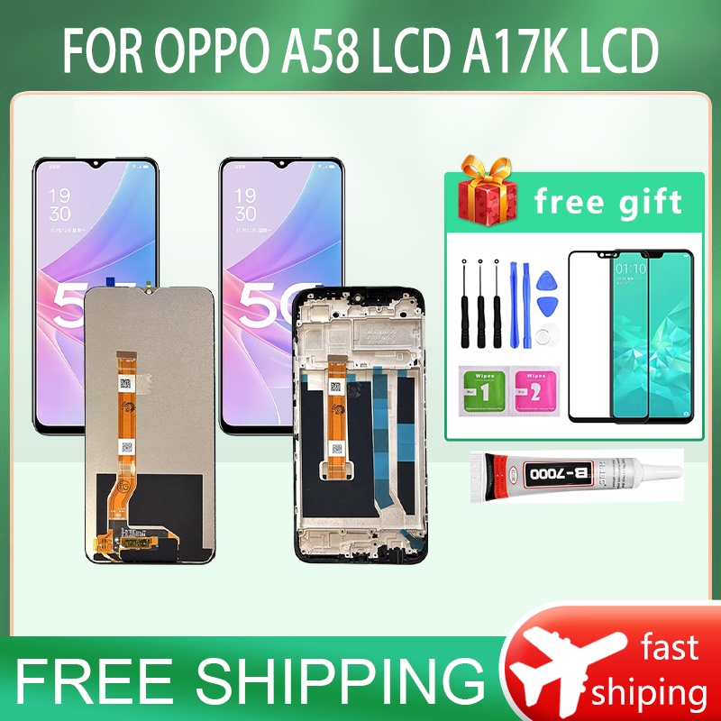 Original For OPPO A15 A15S A16 A16S A16K A17 A17K LCD Touch Screen ...