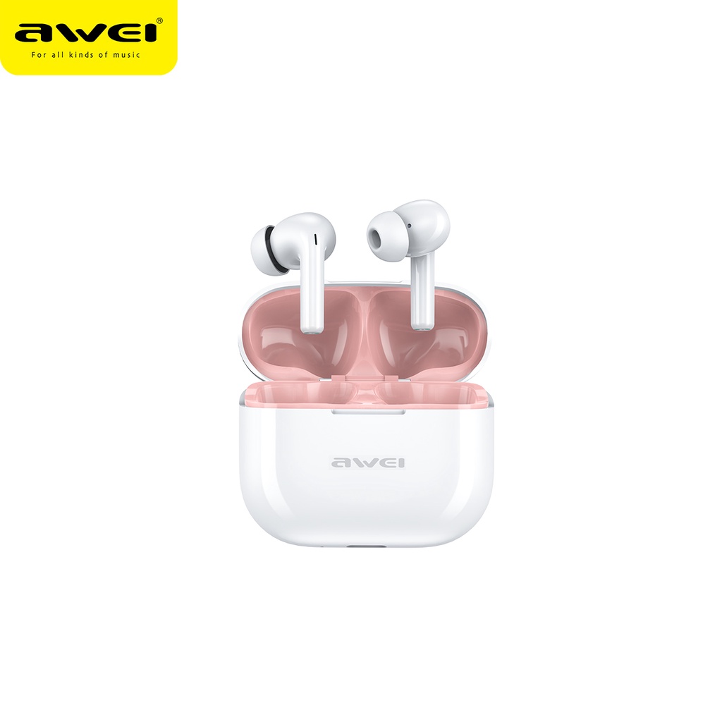 Awei T1 Pro Tws Wireless Earphone Bluetooth 5 3 In Ear Earbud Built In